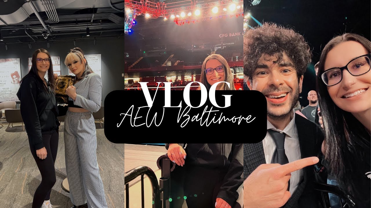 Meeting the Acclaimed and Jamie Hayter - AEW Baltimore Vlog