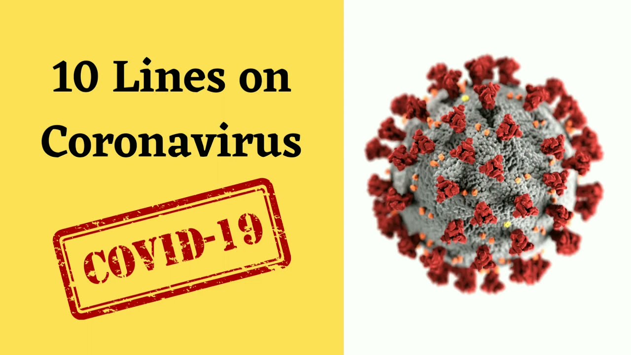 10 lines on Coronavirus // COVID-19 // Pocketful Of Lessons