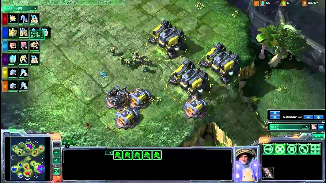Starcraft 2 - Replay #3 Premiumkeks,CrAPuP,CrAPdOwN vs. Wizhi,Dullehus,Leon