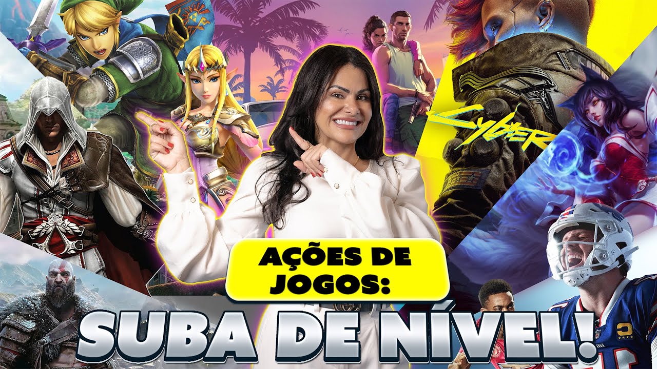 Suba de Nível Seu Portfólio: Principais Ações de Jogos