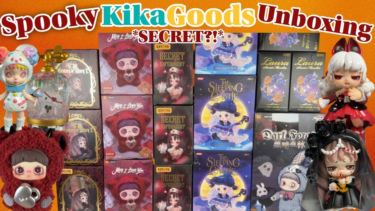 Распаковка жуткой скрытой коробки Kikagoods!! ♡ Мэймей, Лилит и другие ♡
