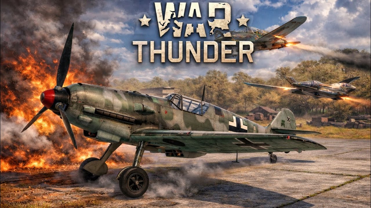 War thunder mobile | BF-109 E-1 gameplay and yes their is some bits in this round