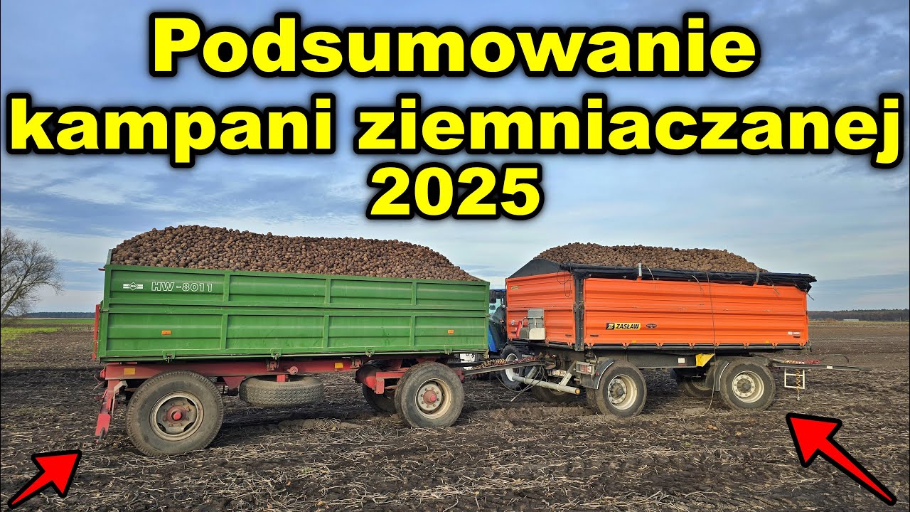 Ostatnie kopanie ziemniaków w roku 2025 ! | Małe podsumowanie sezonu i Grimme 75-40