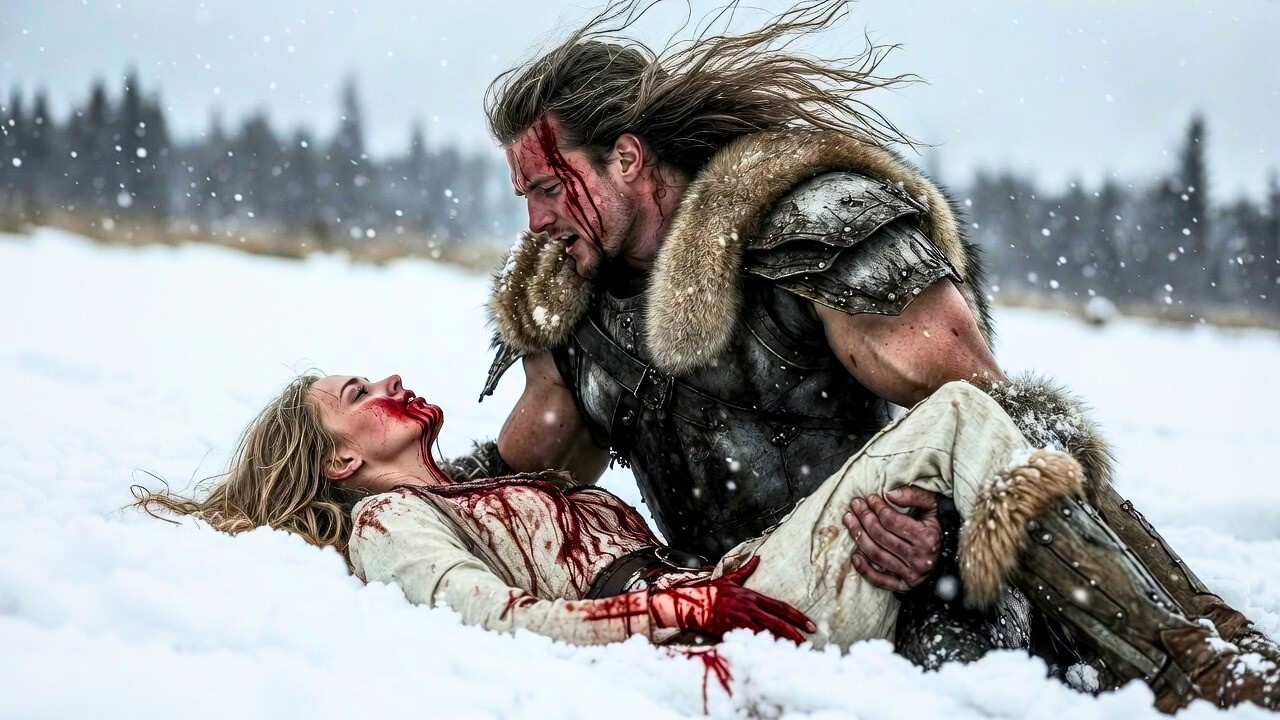 THE OMEGA WAS BLEEDING IN THE SNOW — THE ALPHA KING CARRIED HER HOME!