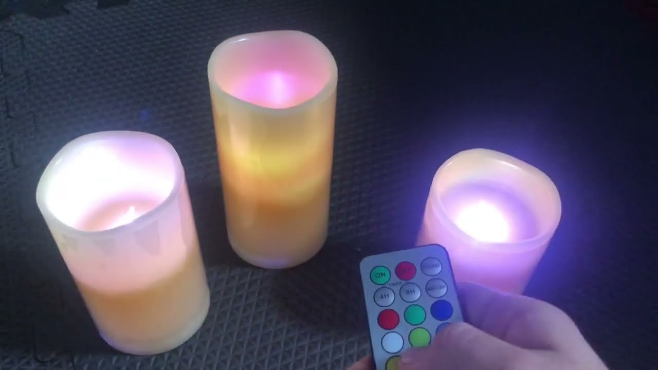 3 LED Glow candles (Pt. 2)
