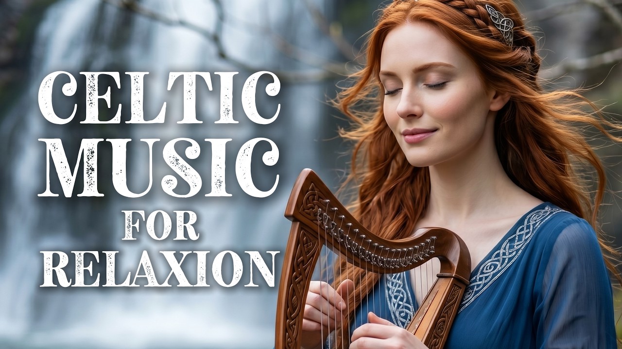 Умиротворяющая кельтская средневековая атмосфера 🌿Отголоски Ласки | Музыка для арфы для сна и учёбы