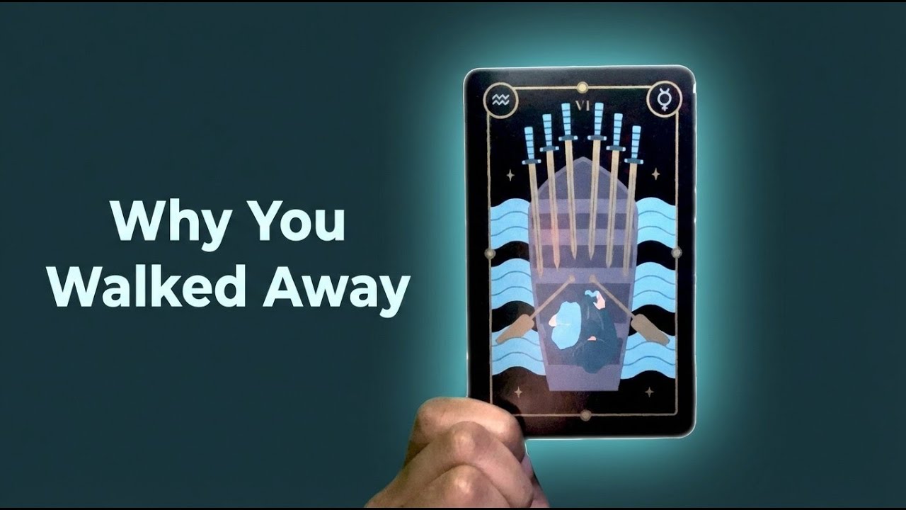 The reason you walked away