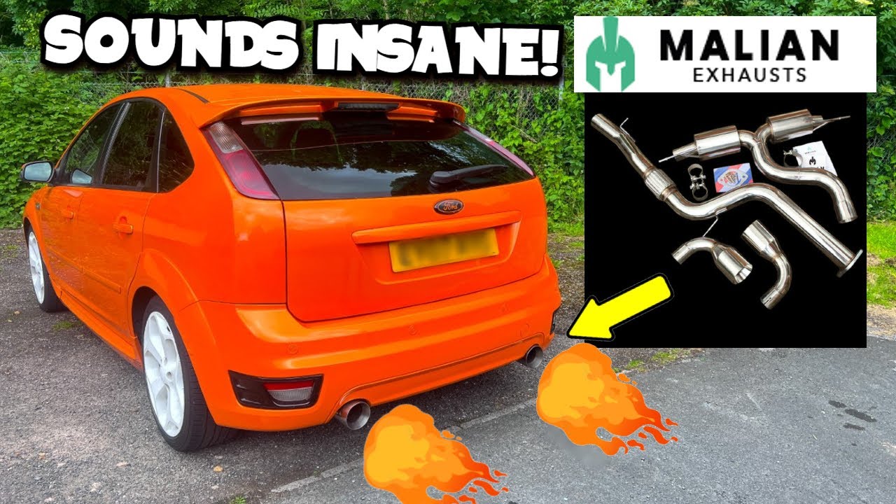 Ford Focus ST Malian Exhaust install/Review!