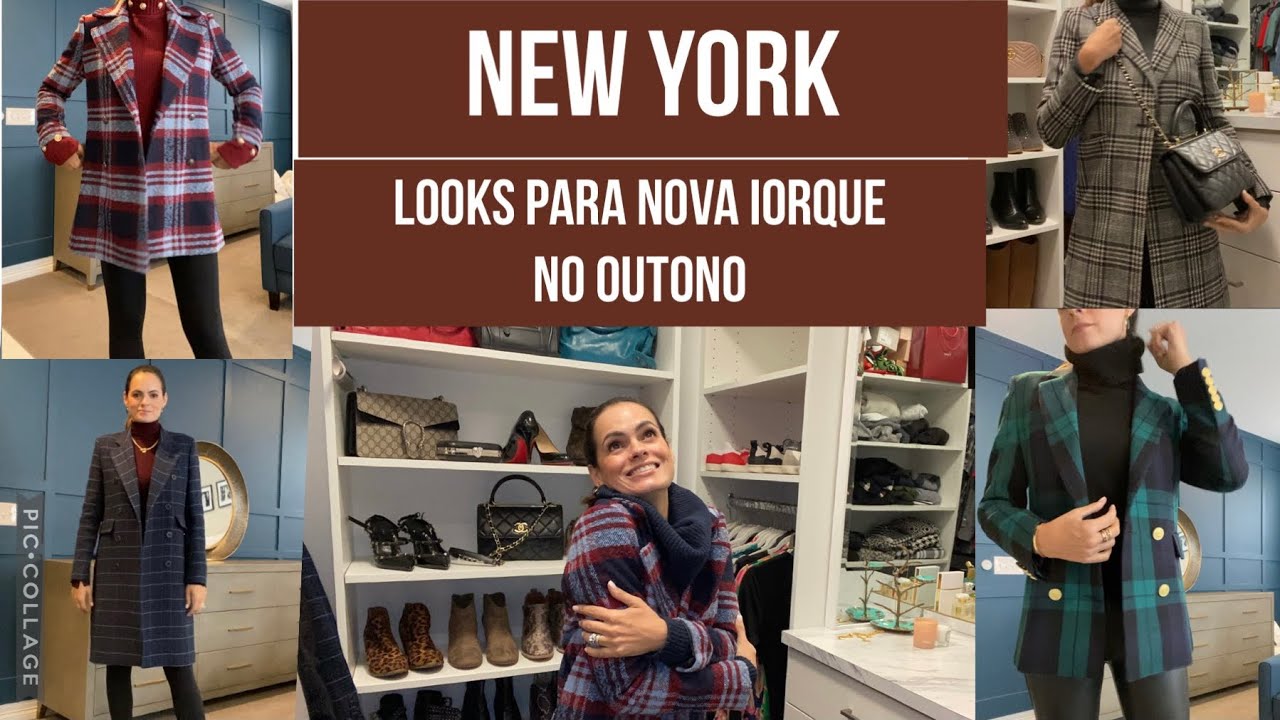 Fazendo as malas para Nova Iorque! Looks de Outono e Inverno