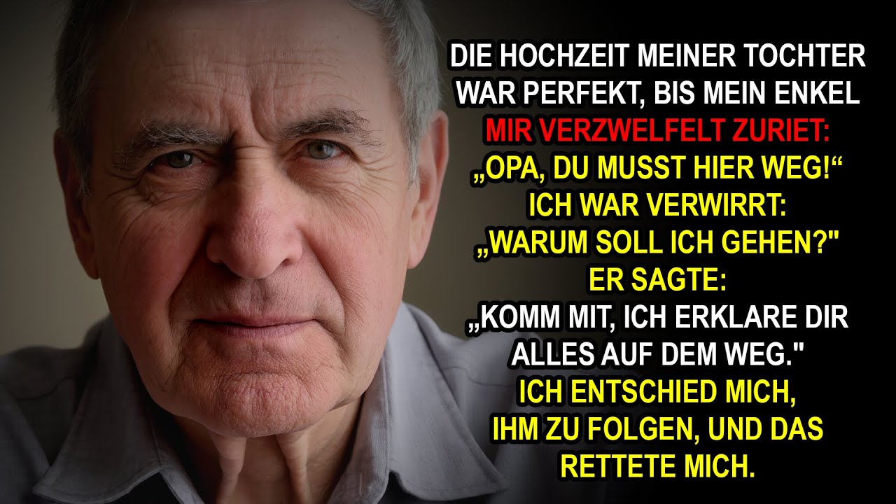 „‚Opa, geh schnell!‘ flüsterte mein Enkel – ich ging, und es rettete mein Leben!“