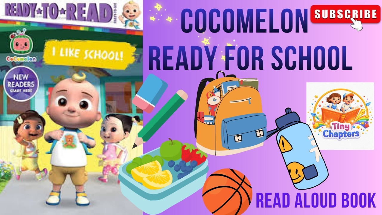Cocomelon Read Aloud Story For Kids | Cocomelon Ready For School | Motivational Story