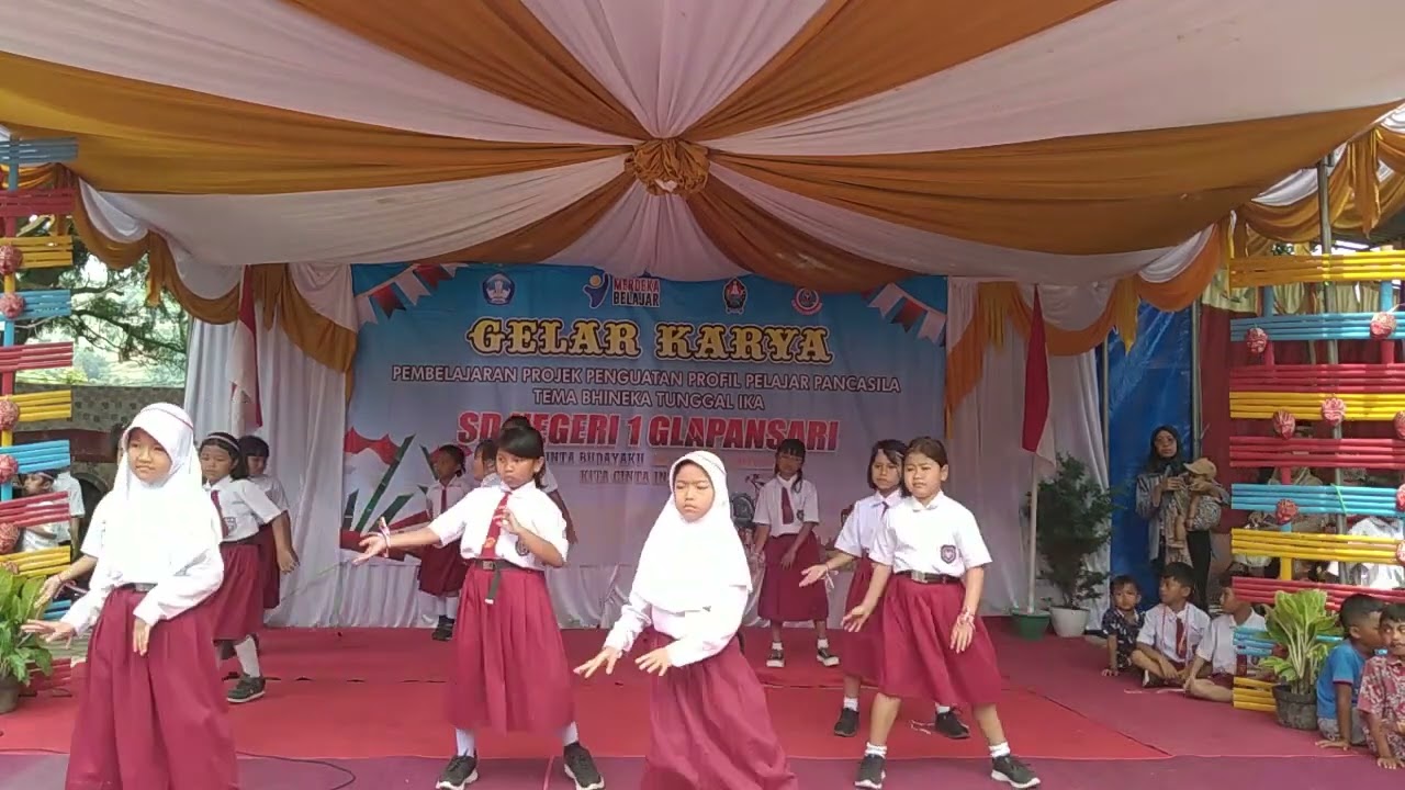 Gelar Karya 2023 SD Negeri 1 Glapansari | Gerak Lagu Guruku Tersayang | Siswa-siswi Kelas 2