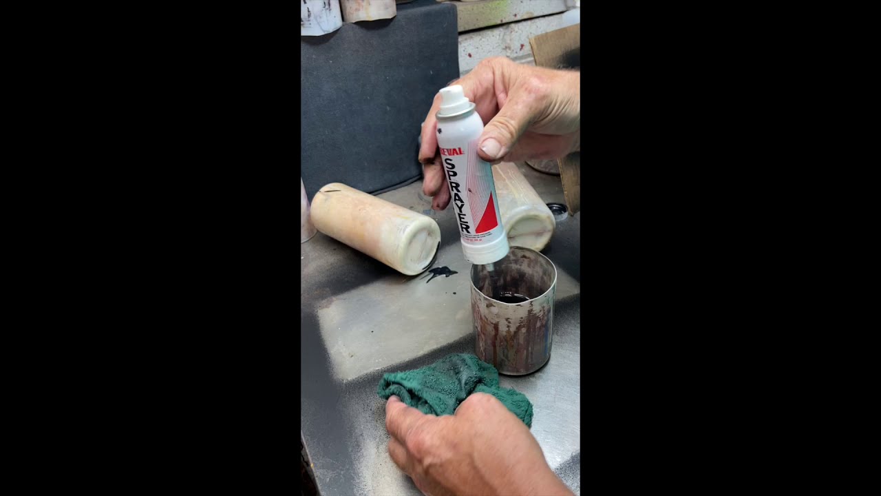 How to Use a PreVal Spray Unit Part 2