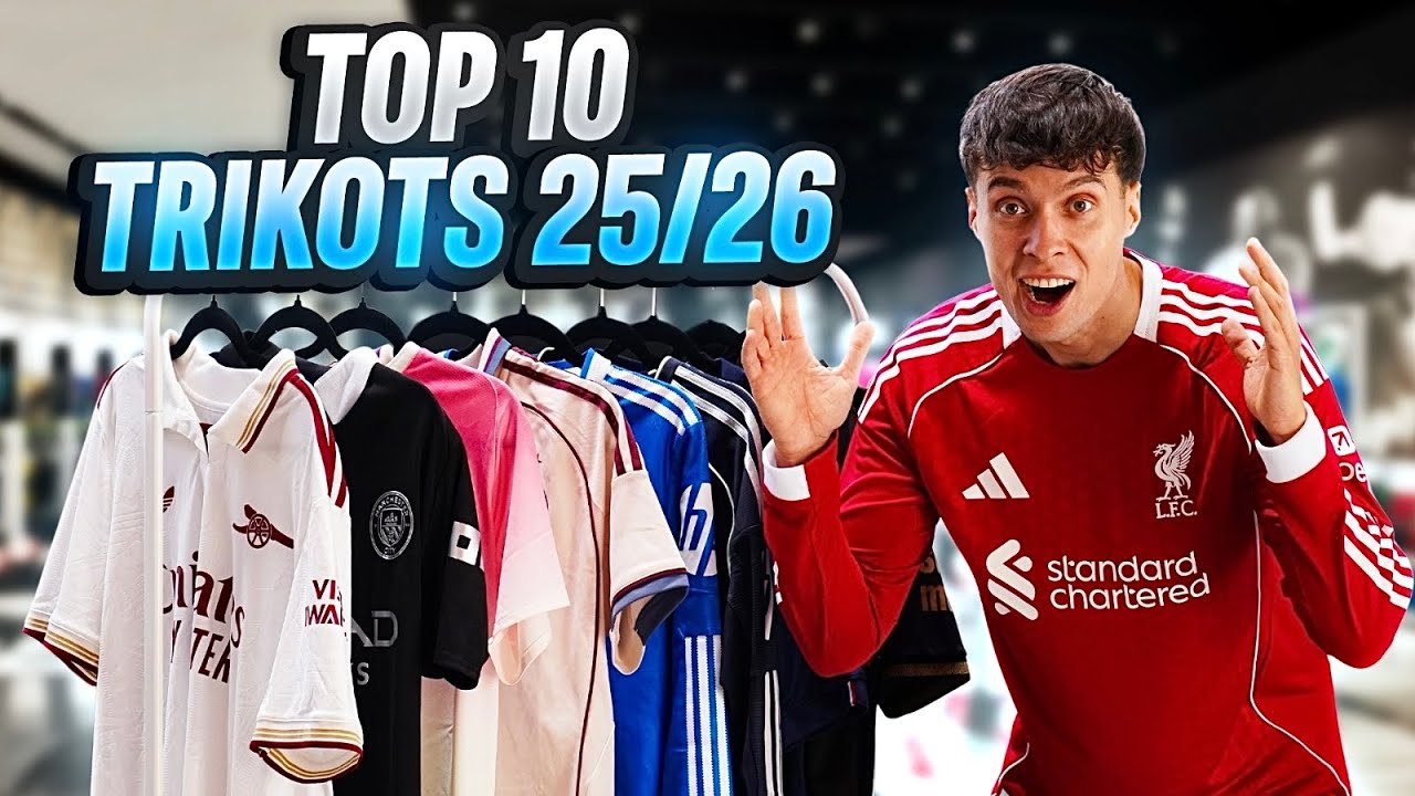 Meine TOP 10 Fußball Trikots 2025/26