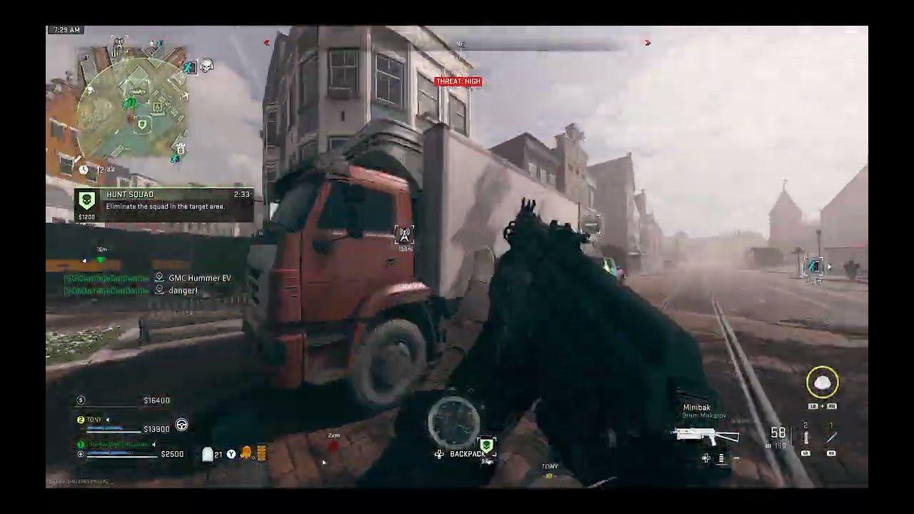 DMZ Vondel....I let Tony down...we died.