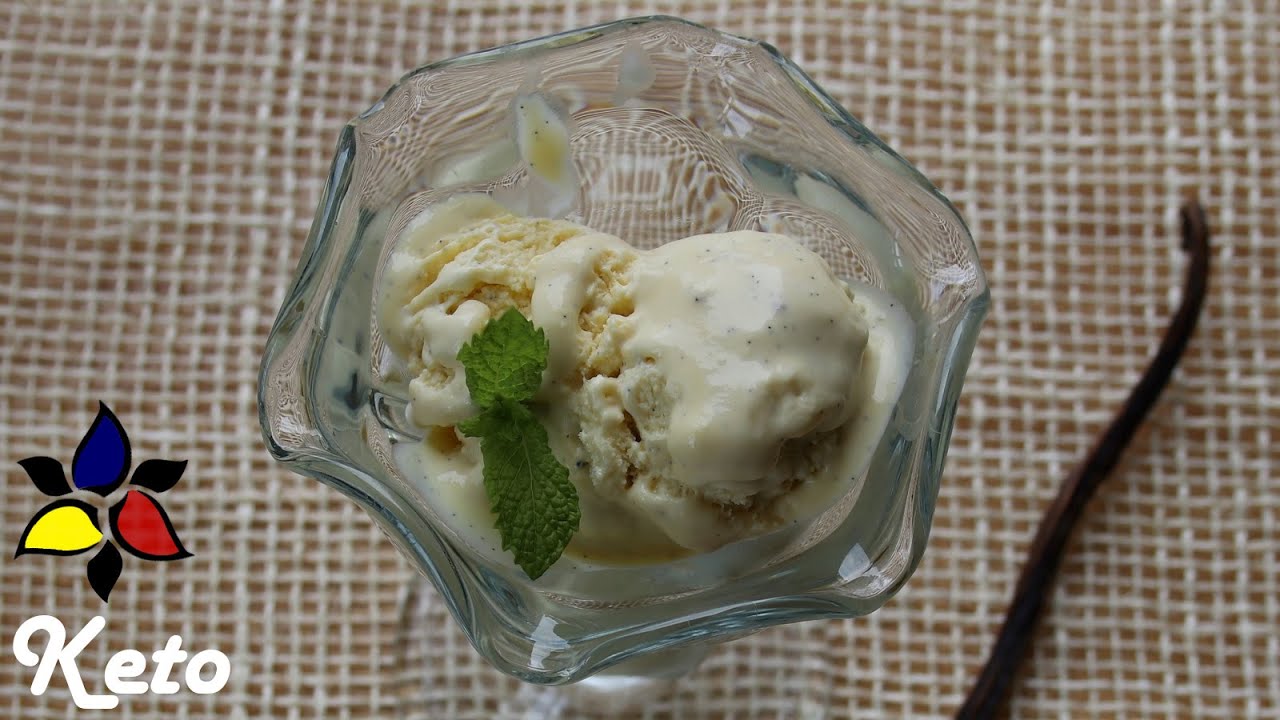 Keto Version of Häagen-Dazs Vanilla Bean Ice Cream | Keto Recipes | Keto Ice Cream | Sugar Free