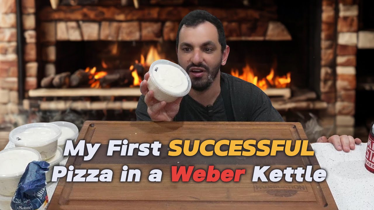 How to SUCCESSFULLY cook a pizza on a Weber Kettle