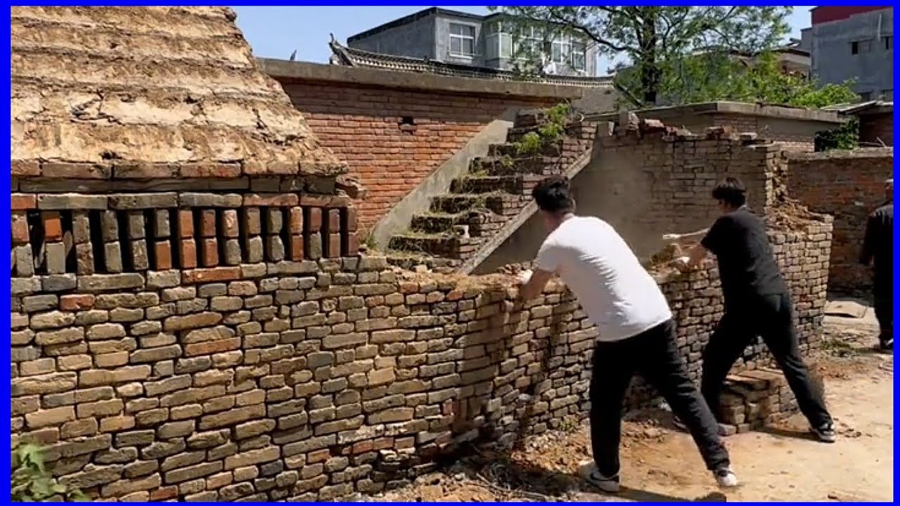 Renovating a dilapidated country house with a large garden