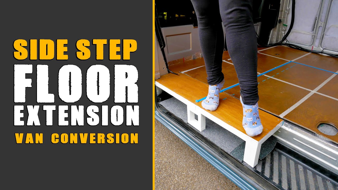 Extending our Campervan Floor for MORE SPACE!