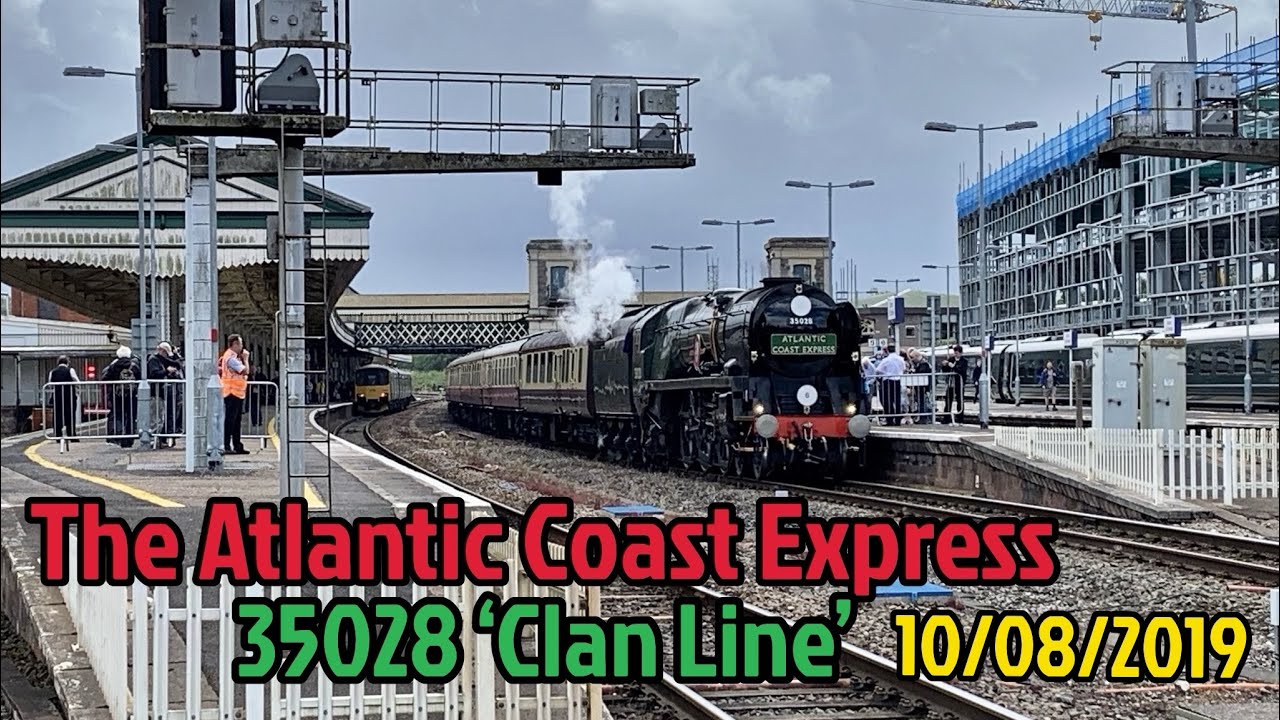 35028 ‘Clan Line’ works “The Atlantic Coast Express” - 10/08/2019