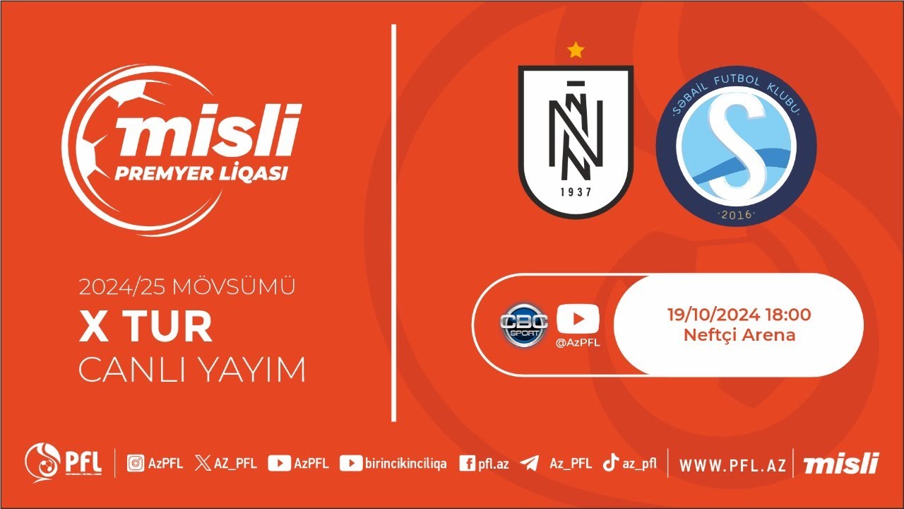Misli Premyer Liqası 2024/2025 X tur 