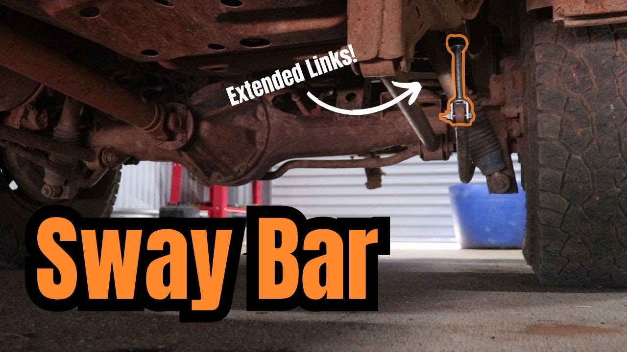 MUST KNOW Sway Bar Basics || Landcruiser Extended Sway Bar Link Install