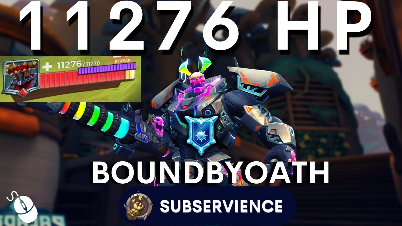 WTF 11,276 HP Raum is CRAZY 24 Kills Paladins Raum Competitive
