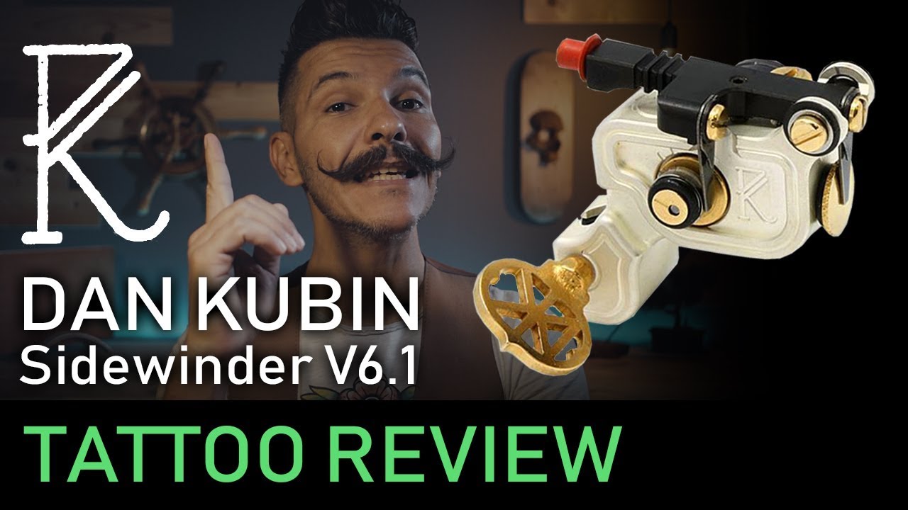Дэн Кубин - Роторная машина татуировки Sidewinder V6.1