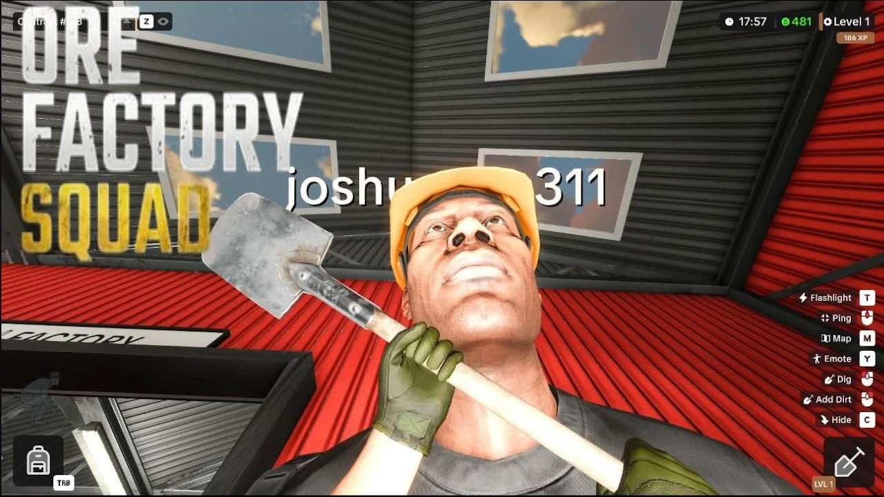 Ore Factory Squad with the boys and epic crashout at the end
