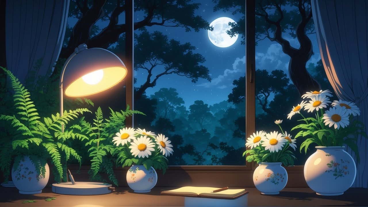 Relaxing & Study Lofi Music 📖 Chill Mood, Smooth Focus, Comfort