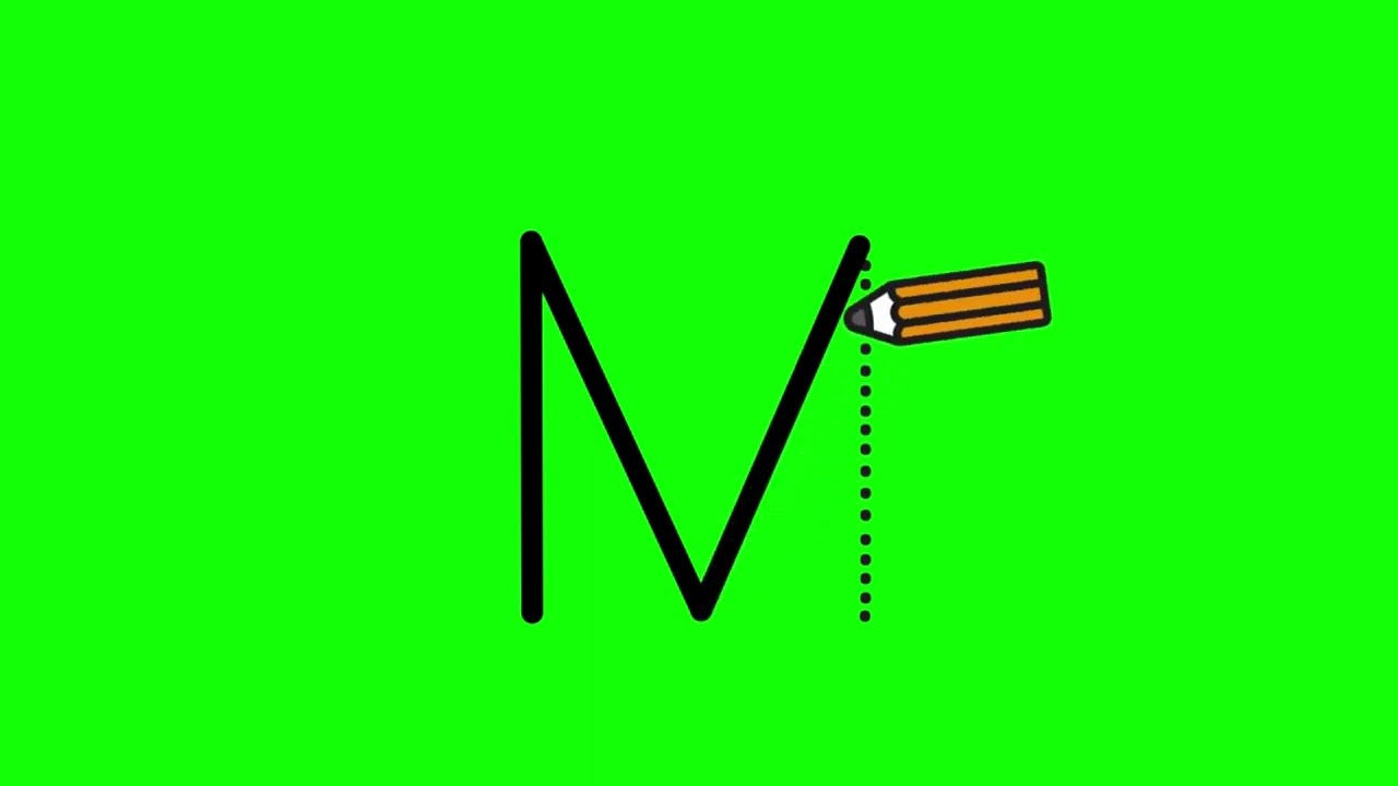 Sensory Calming Video, Letters