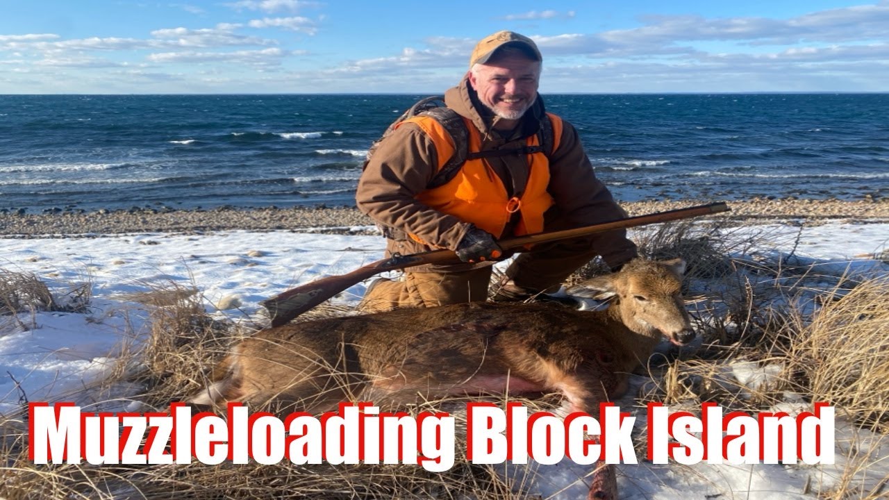 MUZZLELOADING BLOCK ISLAND 2025 Deer Hunting With A .45 Cal Traditional Muzzleloader