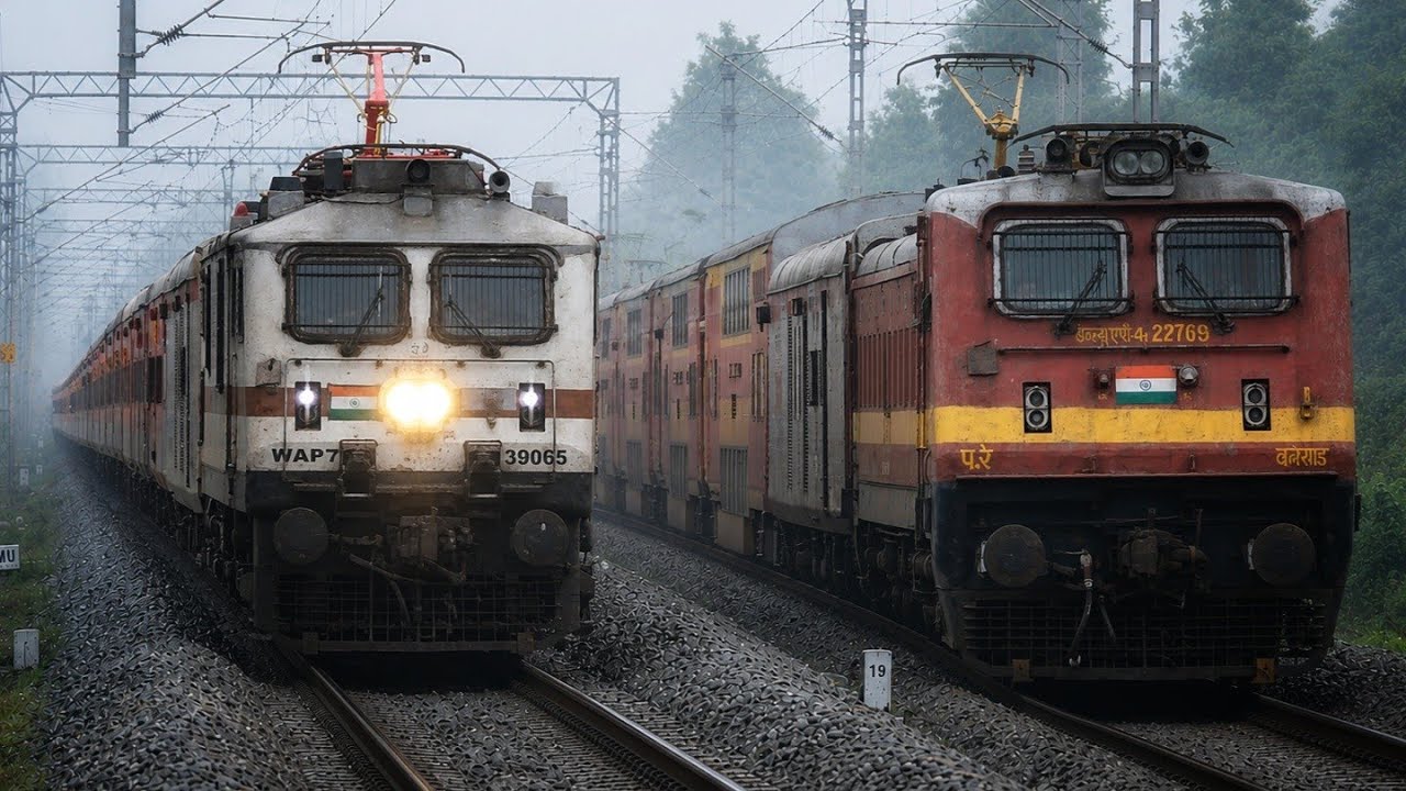 [KIM-19] Railfanning At Kim Station | HighSpeed Action | Western Railways | Indian Railway