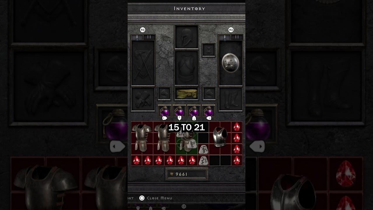 This is how I made my Bramble Rune Word - Ral Ohm Sur Eth