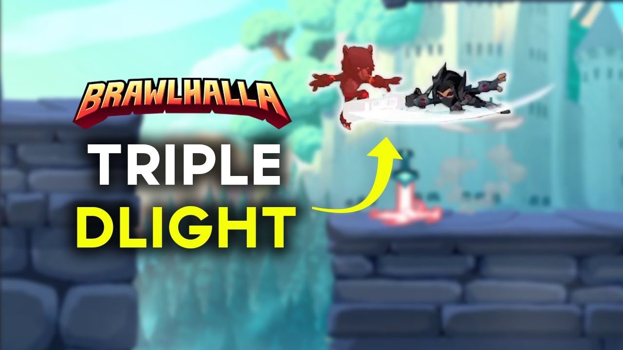 NUTTY Wall Bounce + TRIPLE Dlight String! - The most INSANE Brawlhalla clips I've seen #7