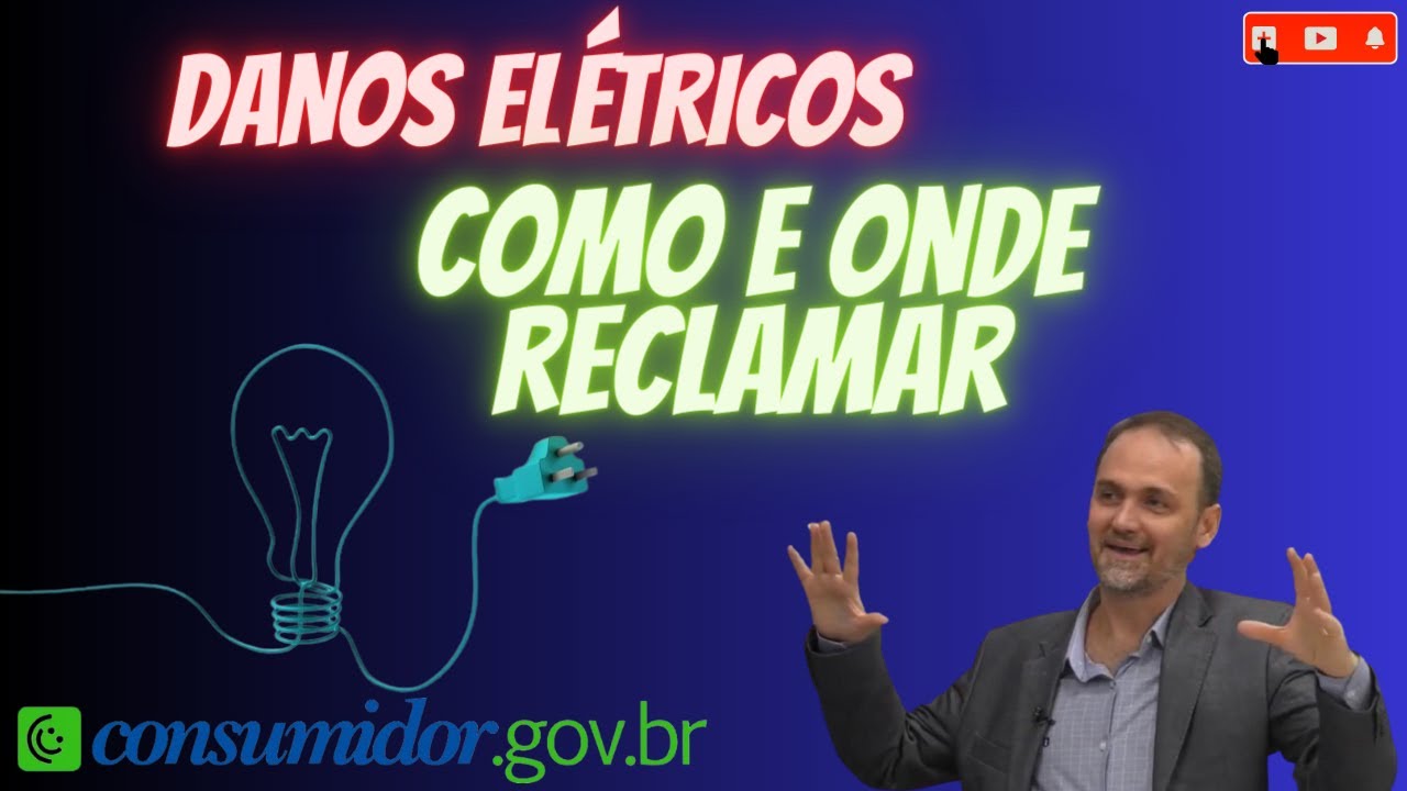 Dano el&eacute;trico em equipamentos