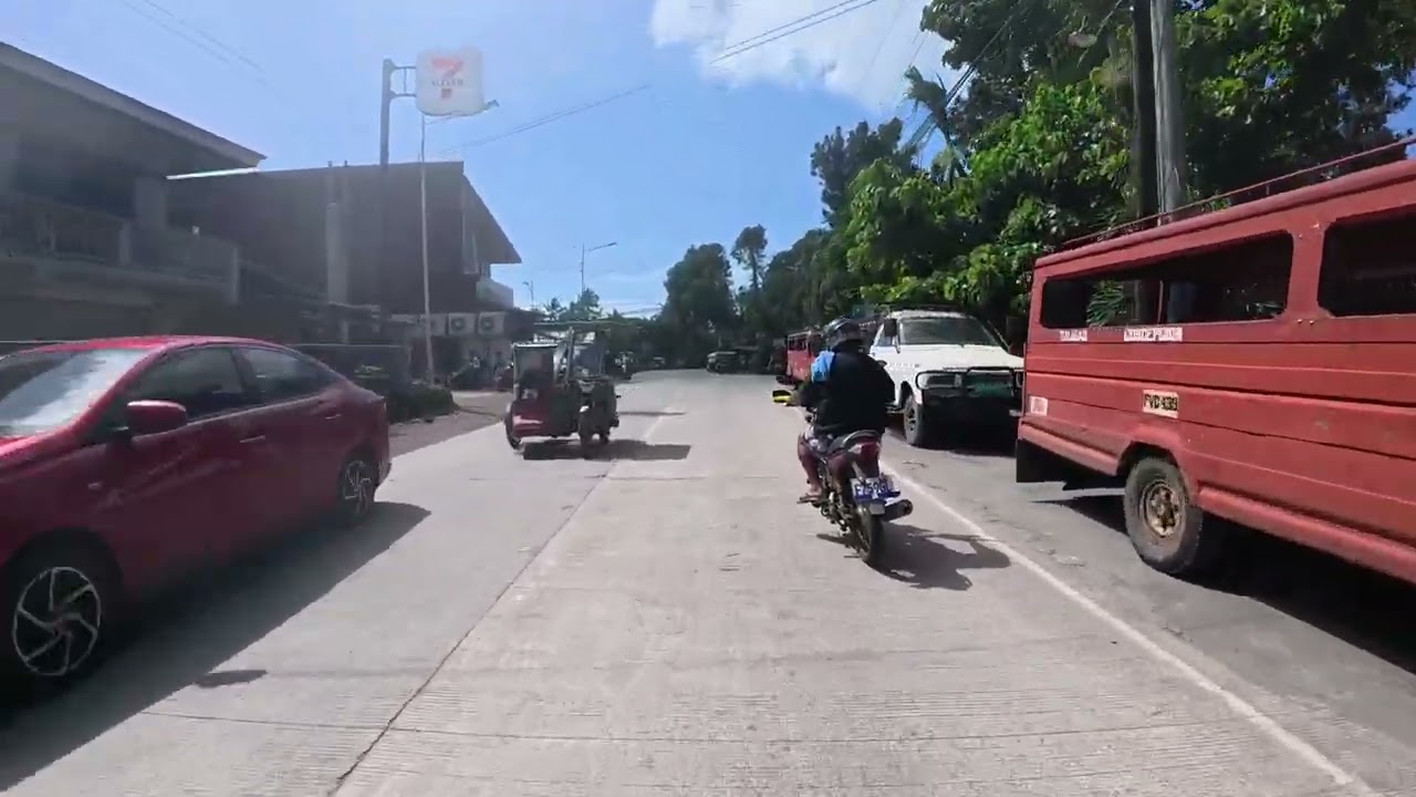 Access Road corner Ramon Magsaysay St to Campuestohan Highland Resort #Hondaadv160 #DJIosmonano 