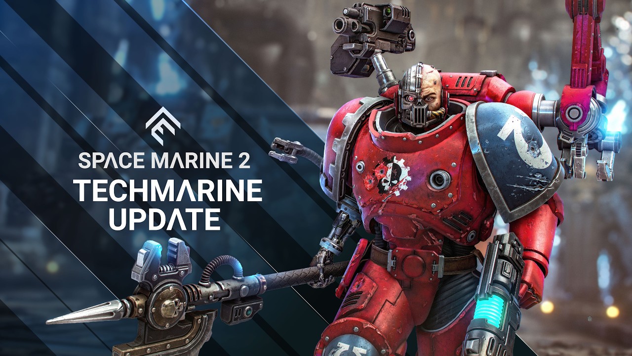 Warhammer 40,000: Space Marine 2 | Techmarine Update Trailer | PS5