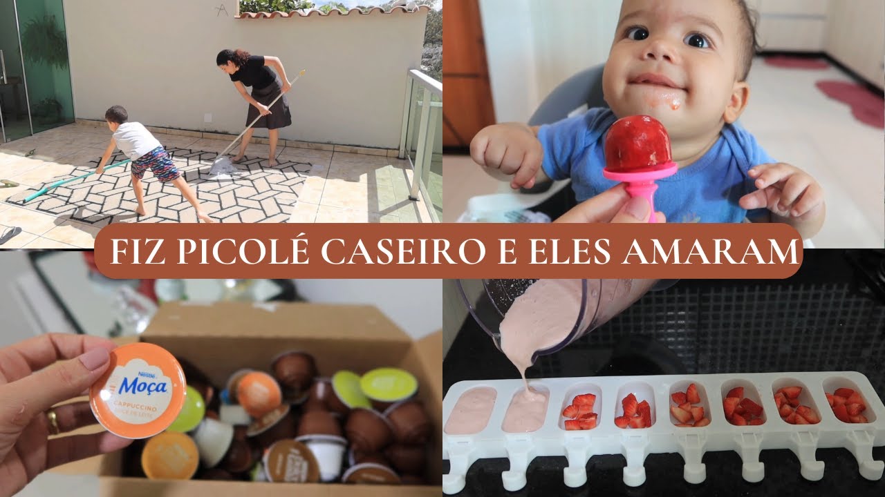 LAVEI TAPETE, PICOLÉ PARA O BEBÊ, ELA FLORESCEU E FICOU LINDA, CHEGARAM AS CAPSULAS