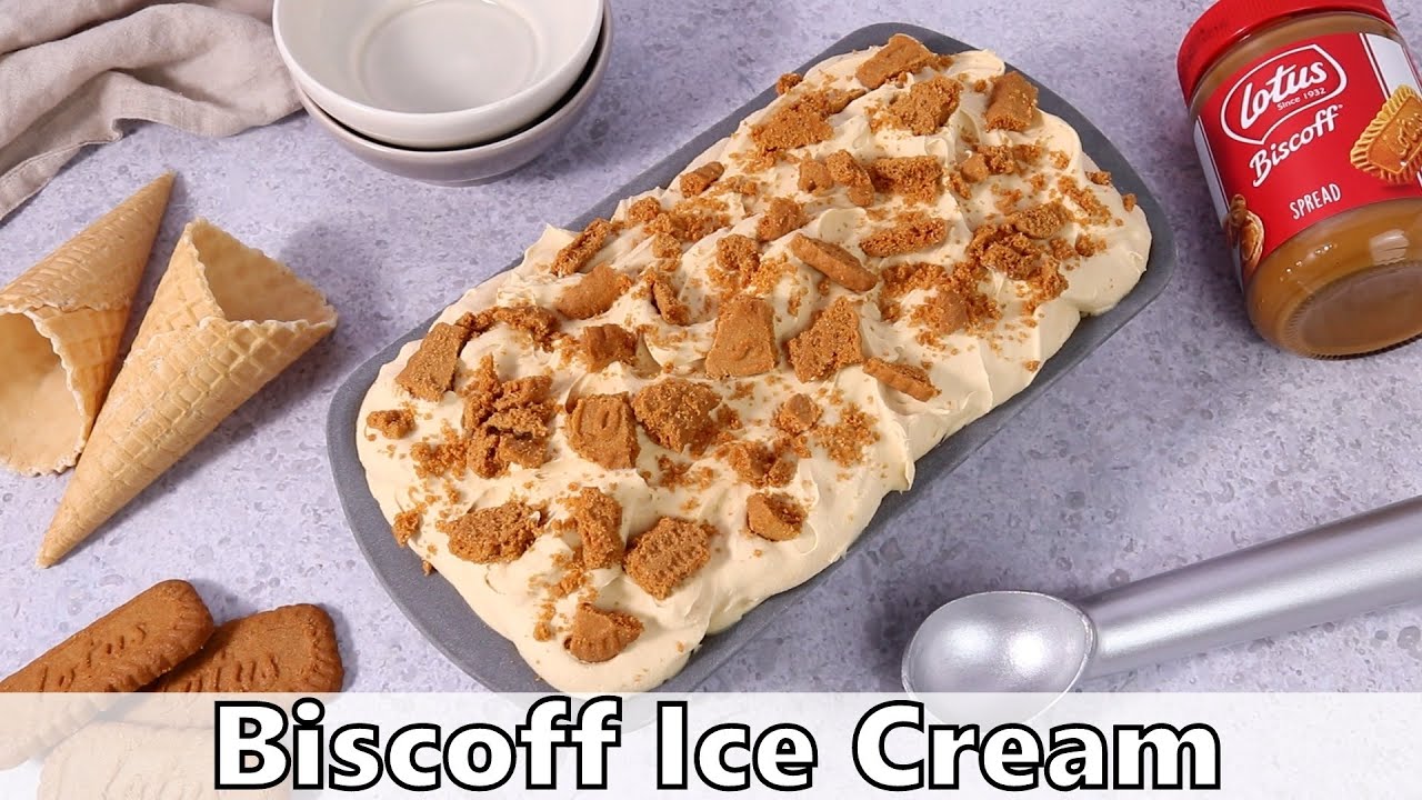 Biscoff Ice Cream Recipe