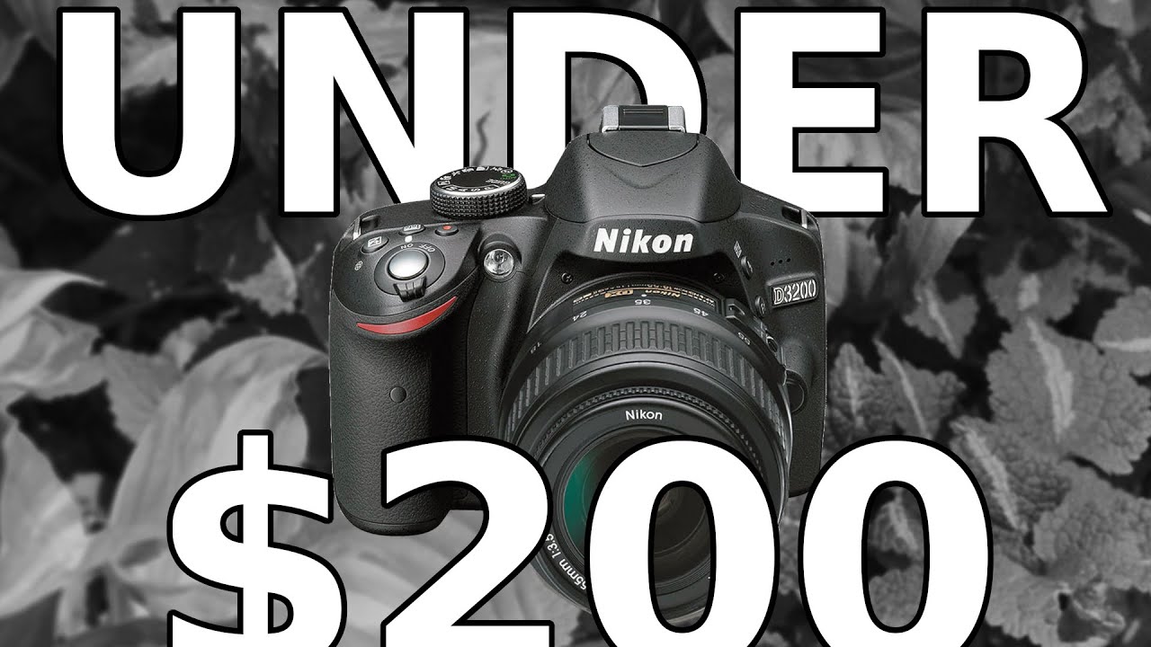 Nikon D3200 Used Price Under $200 Camera Released 2012 Battery Charger SD Card Lens Recommendations