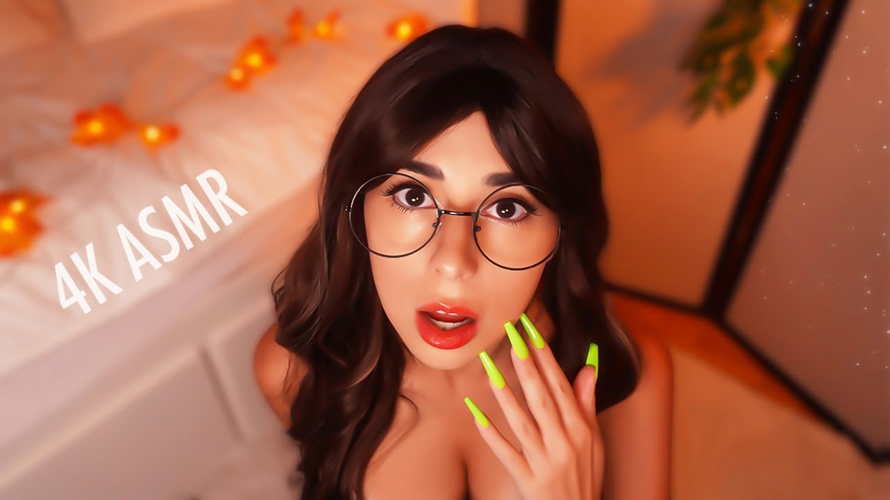 ASMR girl with no boundaries is obsessed with you 😳 personal attention, head massage, face touching