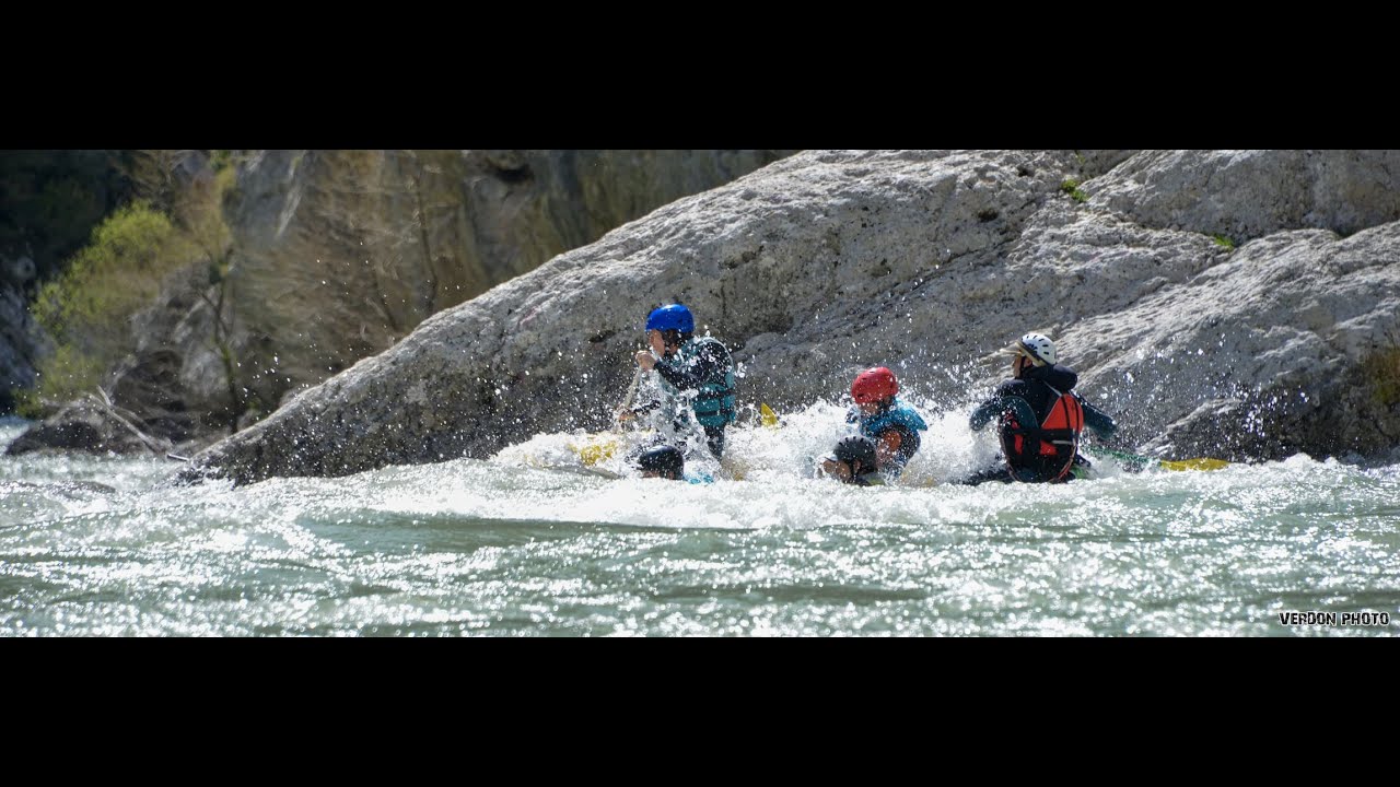Descente intégrale du Verdon en rafting Team Sandaya _ Montagne et Rivière