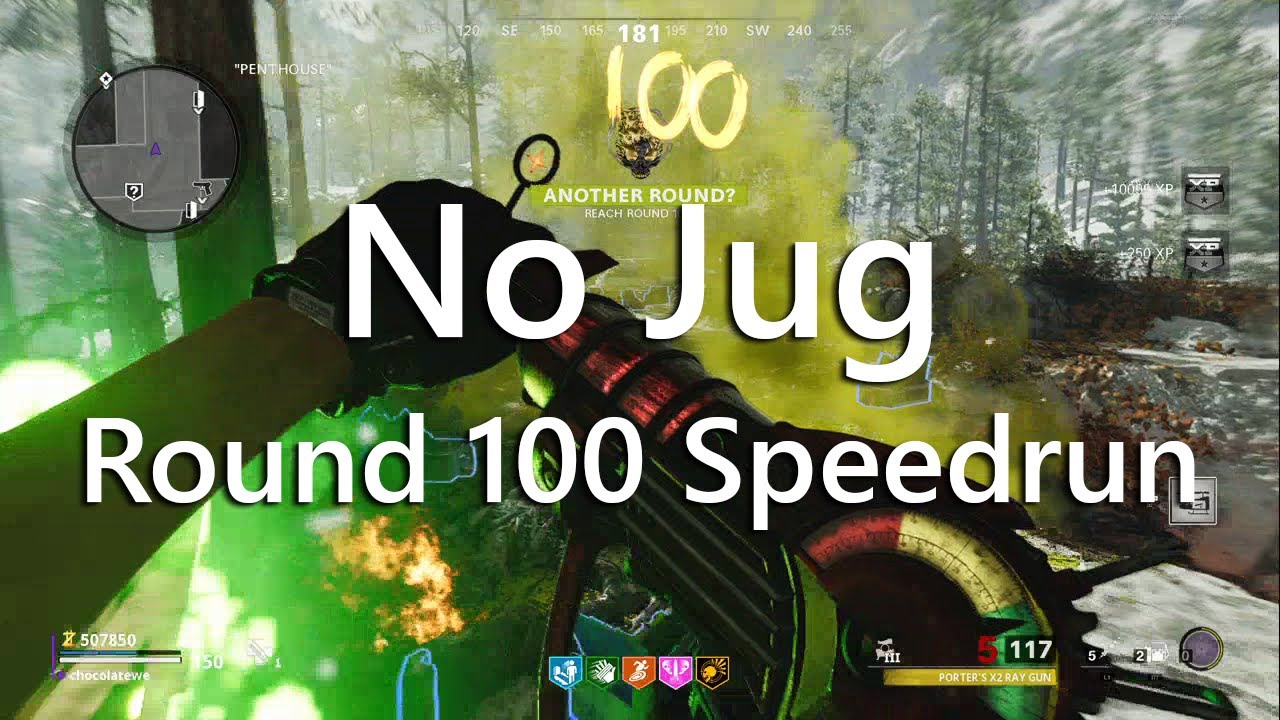 Cold War Zombies No Jug Round 100 Speedrun (2:12:51)