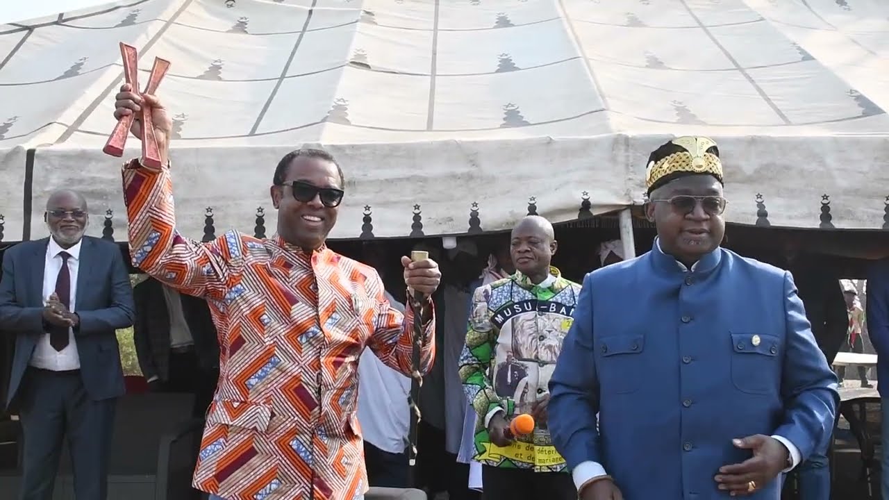 26 ANS DE TRONE   DE SA MAJESTE MWAMI MWENDA BANTU MUNONGO