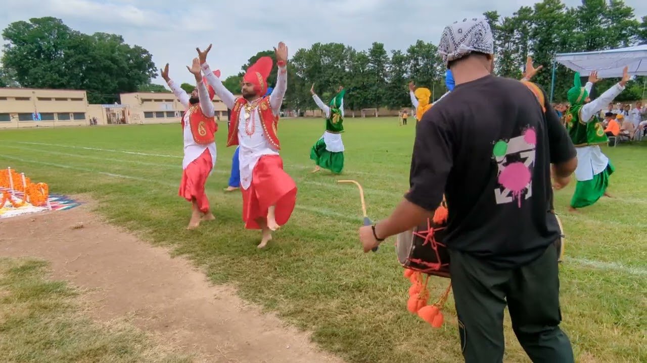 76th Independence Day: Bhangra performance by BAM Khalsa College Garhshankar