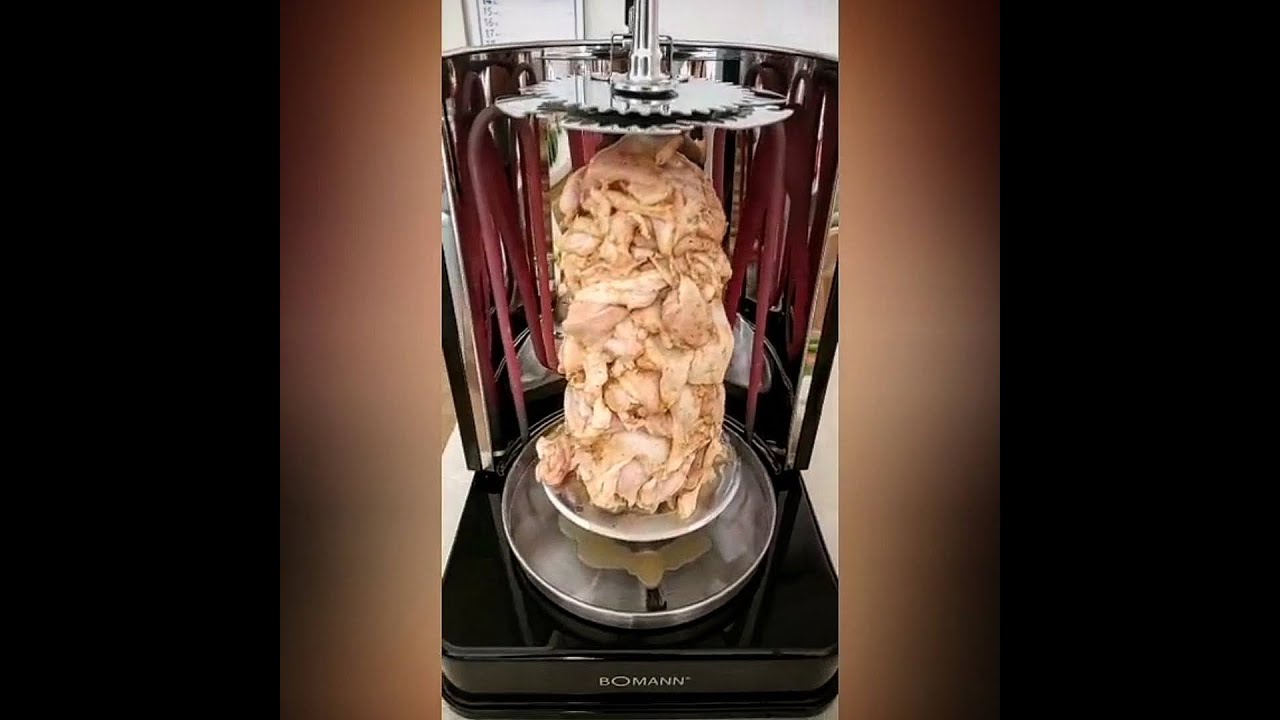Küchenmaschine Test BOMANN Dönergrill DVG 3006 CB, 1400 W