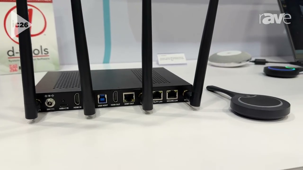 InfoComm 2026: Liberty AV демонстрирует устройство для совместной работы с поддержкой беспроводно...