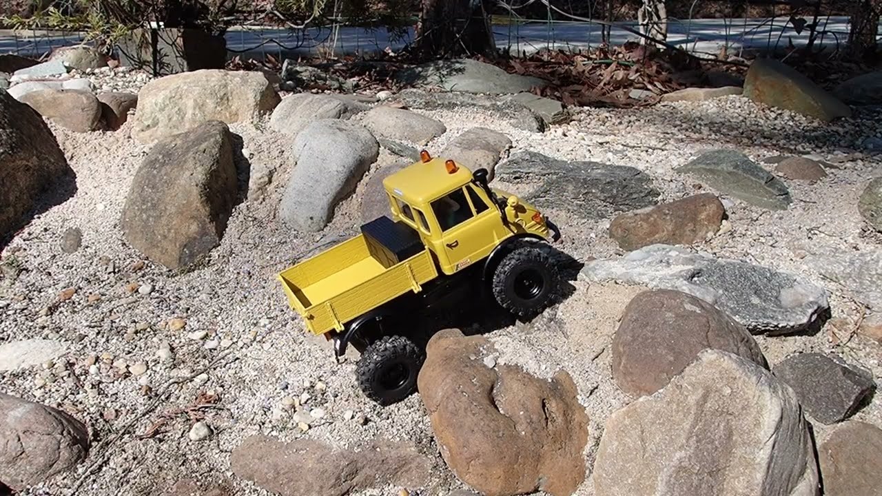 JORC260227 Unimog In The Rock Garden