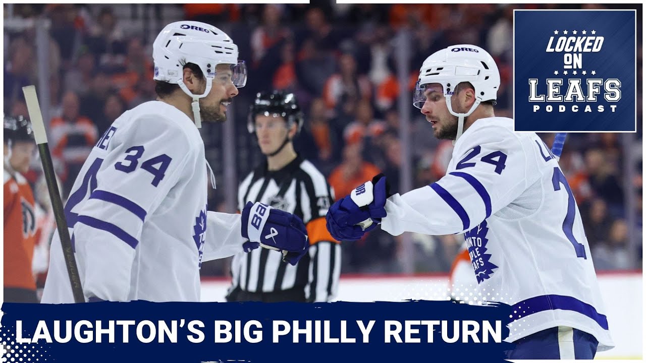 Scott Laughton powers Toronto Maple Leafs to much-needed road win as playoff push intensifies